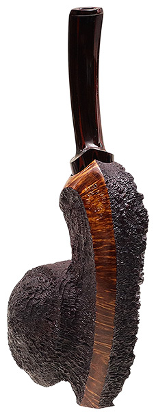 J. Alan Pipes Partially Sandblasted Flying Fish (1120)