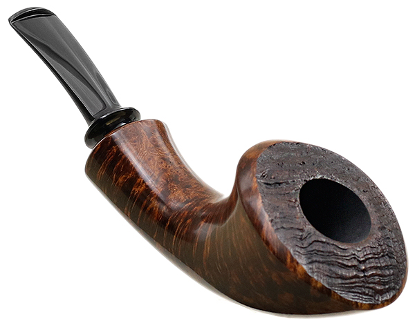 J. Alan Pipes Partially Sandblasted Modern Horn (1127)