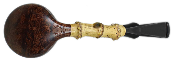 J. Alan Pipes Smooth Tomato with Bamboo (1170)
