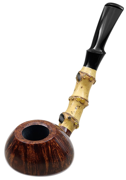 J. Alan Pipes Smooth Tomato with Bamboo (1170)