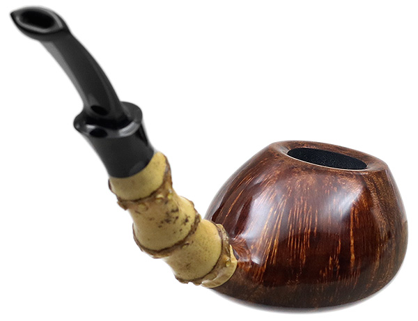 J. Alan Pipes Smooth Tomato with Bamboo (1170)