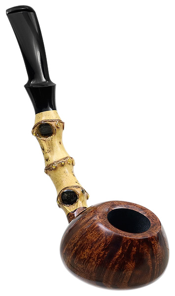 J. Alan Pipes Smooth Tomato with Bamboo (1170)