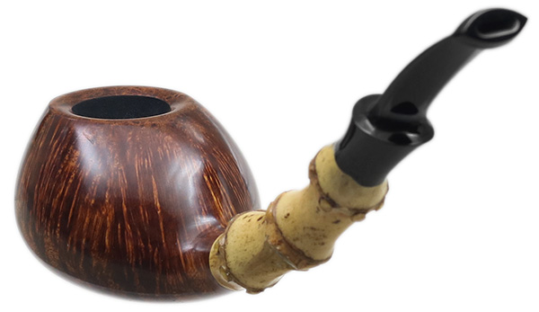 J. Alan Pipes Smooth Tomato with Bamboo (1170)