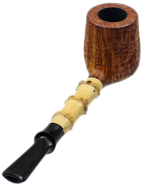 J. Alan Pipes Sandblasted Billiard with Bamboo (1180)