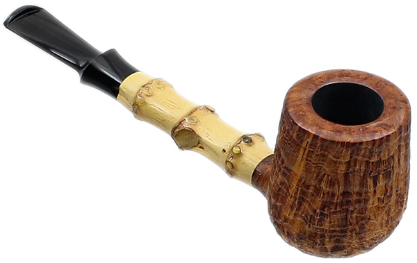 J. Alan Pipes Sandblasted Billiard with Bamboo (1180)
