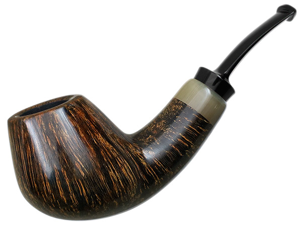 J. Alan Pipes Smooth Swan with Horn (1201)