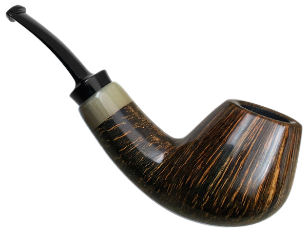 J. Alan Pipes Smooth Swan with Horn (1201)