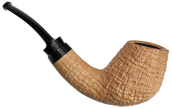 J. Alan Pipes Sandblasted Swan with Horn (1229)