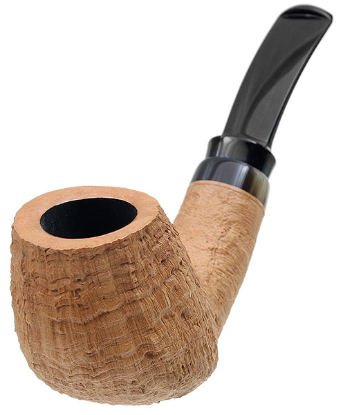 J. Alan Pipes Sandblasted Swan with Horn (1229)