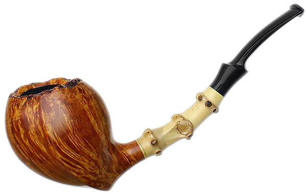 J. Alan Pipes Origami Strawberry with Bamboo (1330)