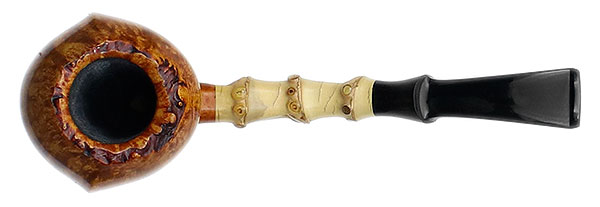 J. Alan Pipes Origami Strawberry with Bamboo (1330)