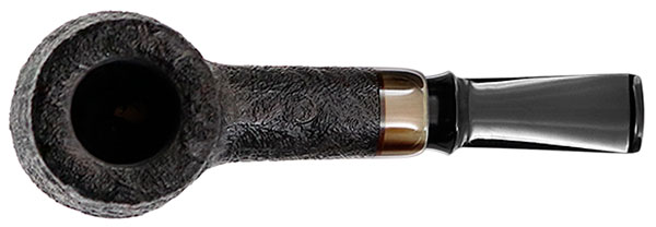 J. Alan Pipes Sandblasted Billiard with Horn (1361)