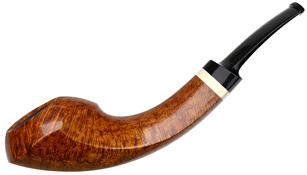 J. Alan Pipes Smooth Horn with Ivorite (1399)