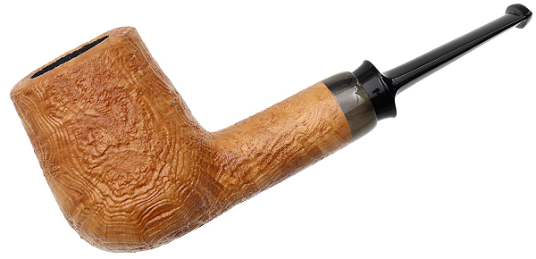 J. Alan Pipes Natural Sandblasted Liminal Billiard with Horn (1402)