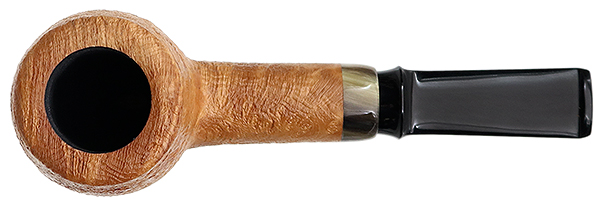 J. Alan Pipes Natural Sandblasted Liminal Billiard with Horn (1402)