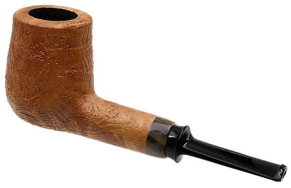 J. Alan Pipes Natural Sandblasted Liminal Billiard with Horn (1402)