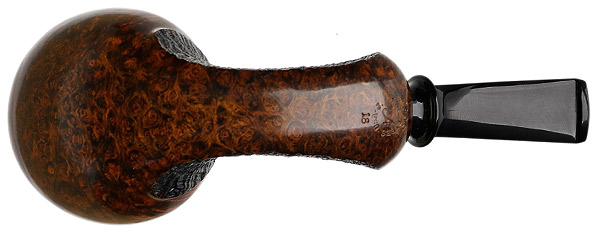 J. Alan Pipes Partially Sandblasted Bent Ball (1405)