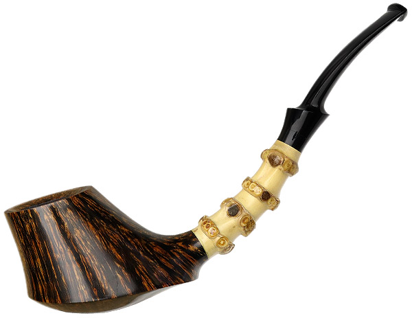 J. Alan Pipes Smooth Volcano with Bamboo (1415)