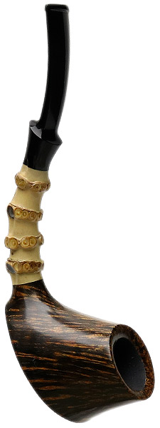 J. Alan Pipes Smooth Volcano with Bamboo (1415)