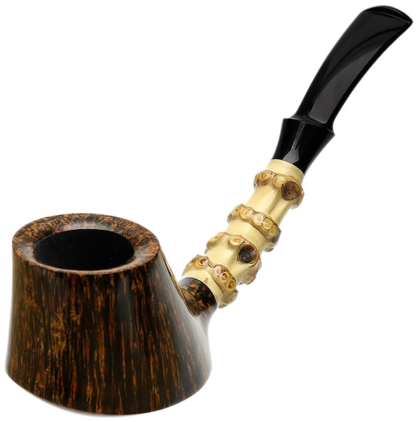 J. Alan Pipes Smooth Volcano with Bamboo (1415)