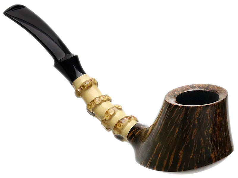 J. Alan Pipes Smooth Volcano with Bamboo (1415)
