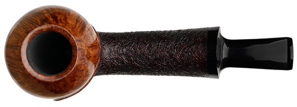 J. Alan Pipes Partially Sandblasted Bent Apple (1425)