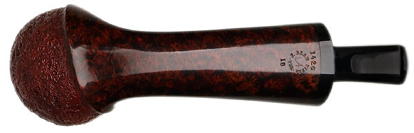 J. Alan Pipes Partially Sandblasted Bent Apple (1426)