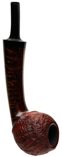 J. Alan Pipes Partially Sandblasted Bent Apple (1426)