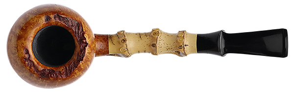 J. Alan Pipes Smooth Strawberry with Bamboo (1450)