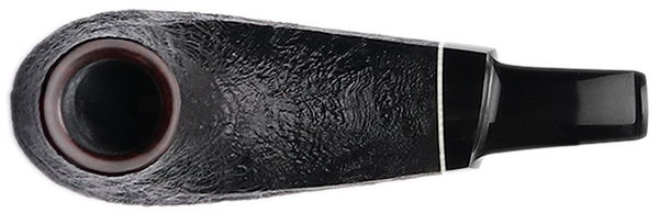 J. Alan Pipes Sandblasted Speeding Bosc Volcano with Ivorite (1442)