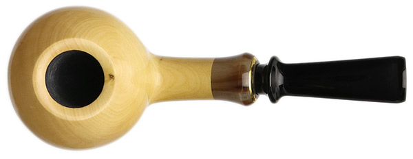 J. Alan Pipes Smooth Boxwood Tomato with Horn (1468)