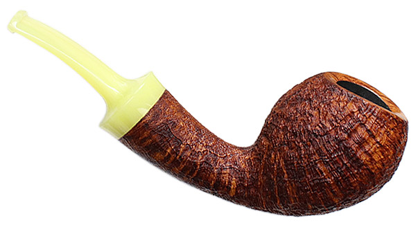 J. Alan Pipes Sandblasted Strawberry with Bakelite (1482)