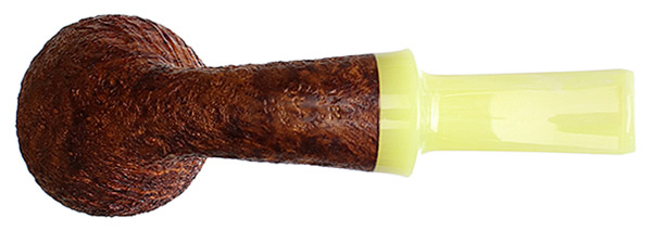 J. Alan Pipes Sandblasted Strawberry with Bakelite (1482)