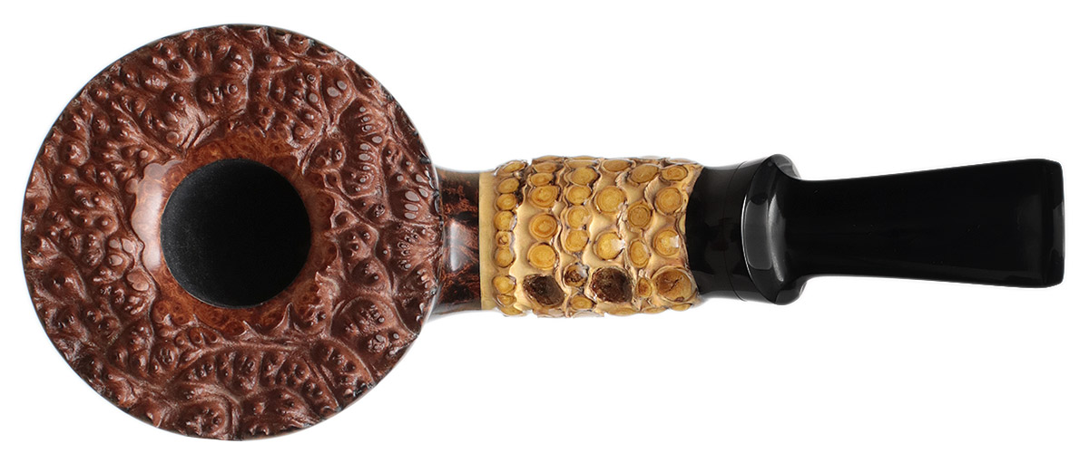 J. Alan Pipes Smooth Bent Dublin with Bamboo (1559)
