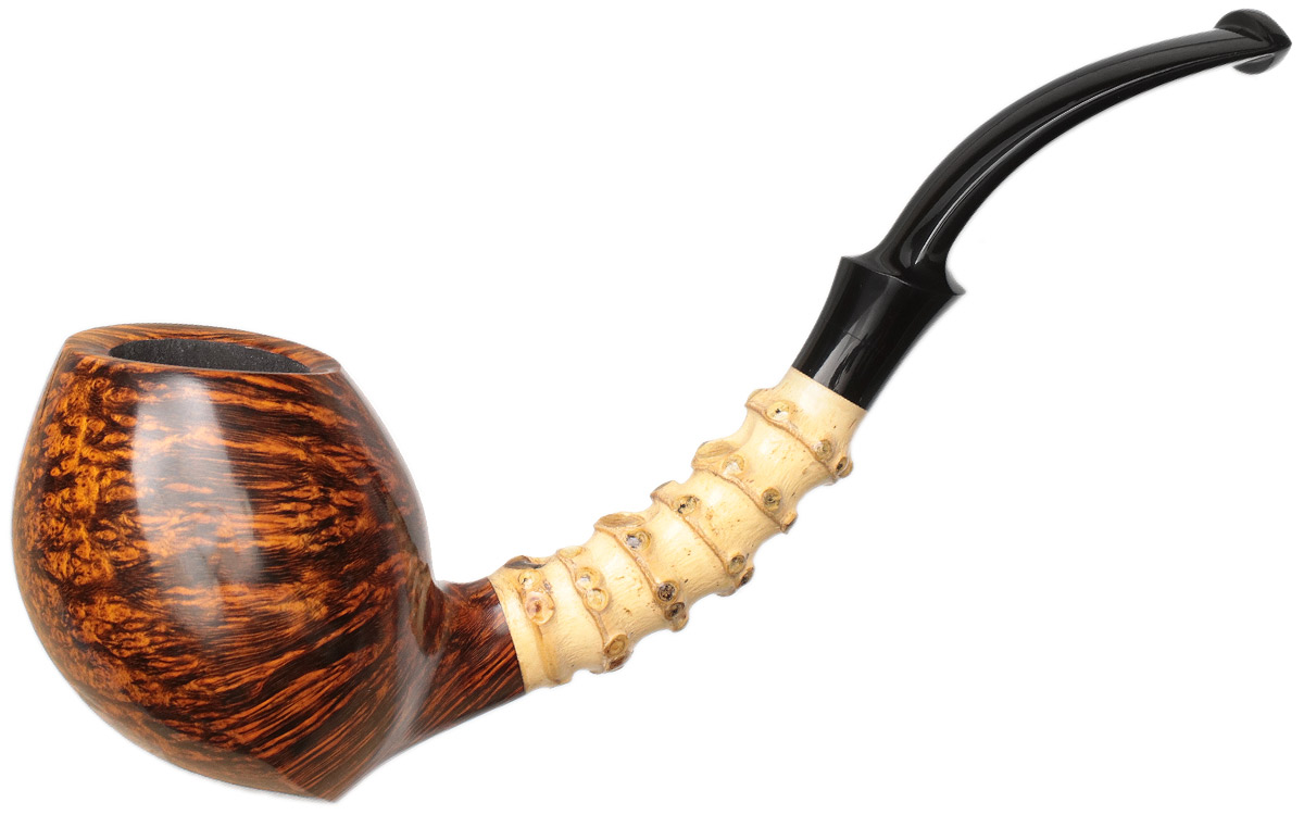 J. Alan Pipes Smooth Acorn with Bamboo (1620)