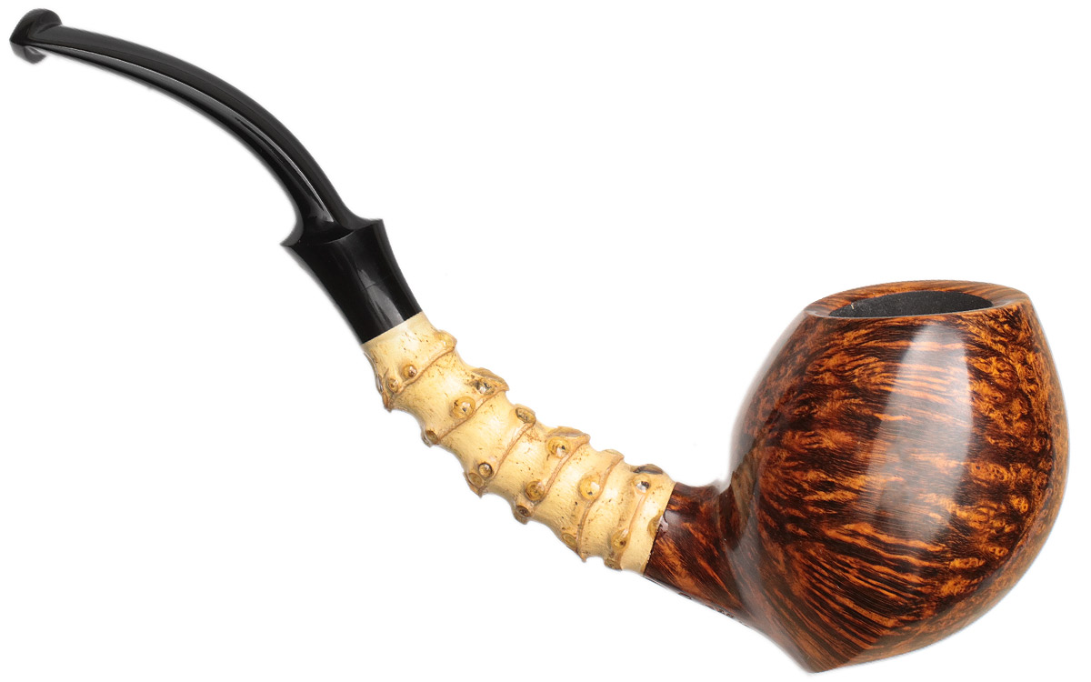 J. Alan Pipes Smooth Acorn with Bamboo (1620)