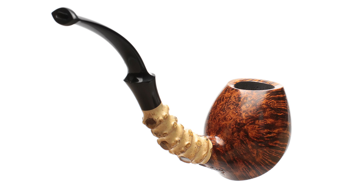 J. Alan Pipes Smooth Acorn with Bamboo (1620)