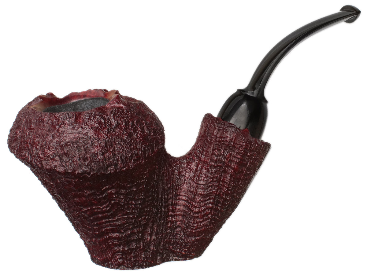 J. Alan Pipes Sandblasted Mushroom Sitter (1630)