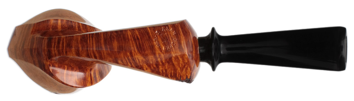 J. Alan Pipes Smooth Blowfish Two Pipe Set with Ping Zhan (with Tamper and Claudio Albieri Case)