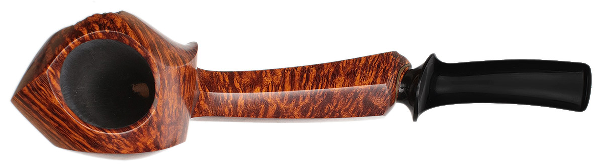 J. Alan Pipes Smooth Blowfish Two Pipe Set with Ping Zhan (with Tamper and Claudio Albieri Case)