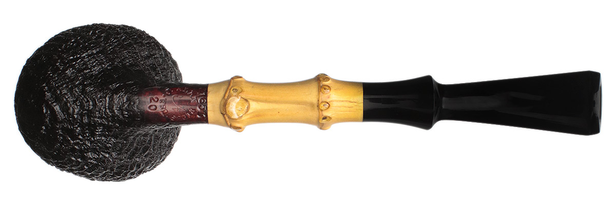 J. Alan Pipes Sandblasted Peewit with Bamboo (1653)