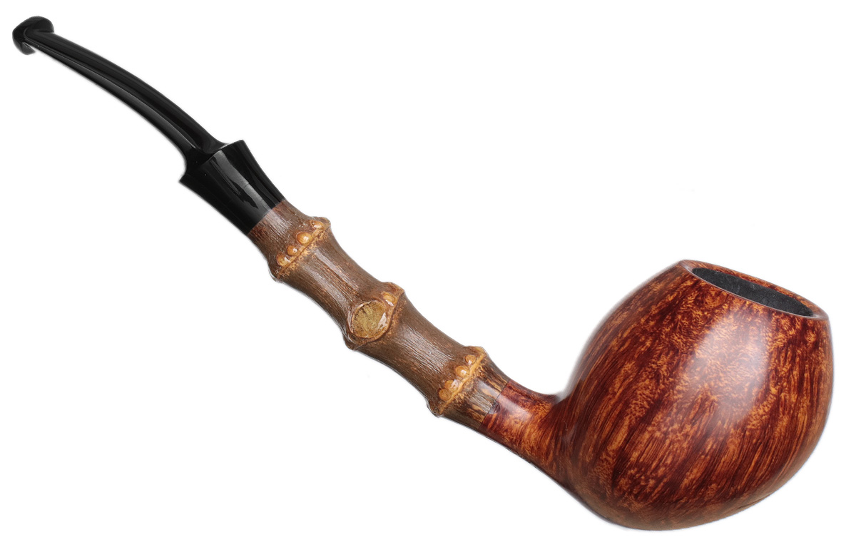 J. Alan Pipes Smooth Acorn with Bamboo (1719)