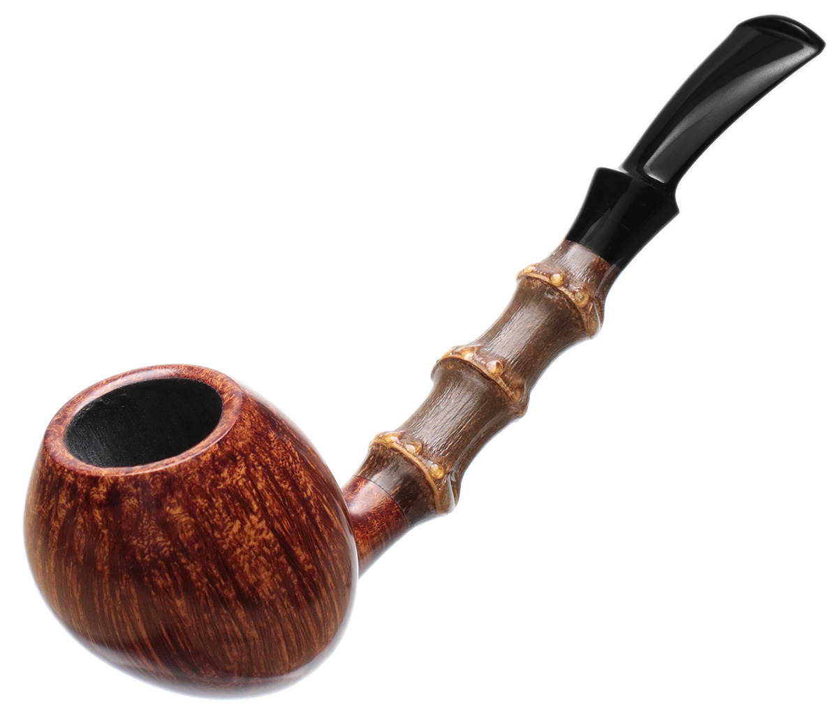 J. Alan Pipes Smooth Acorn with Bamboo (1719)
