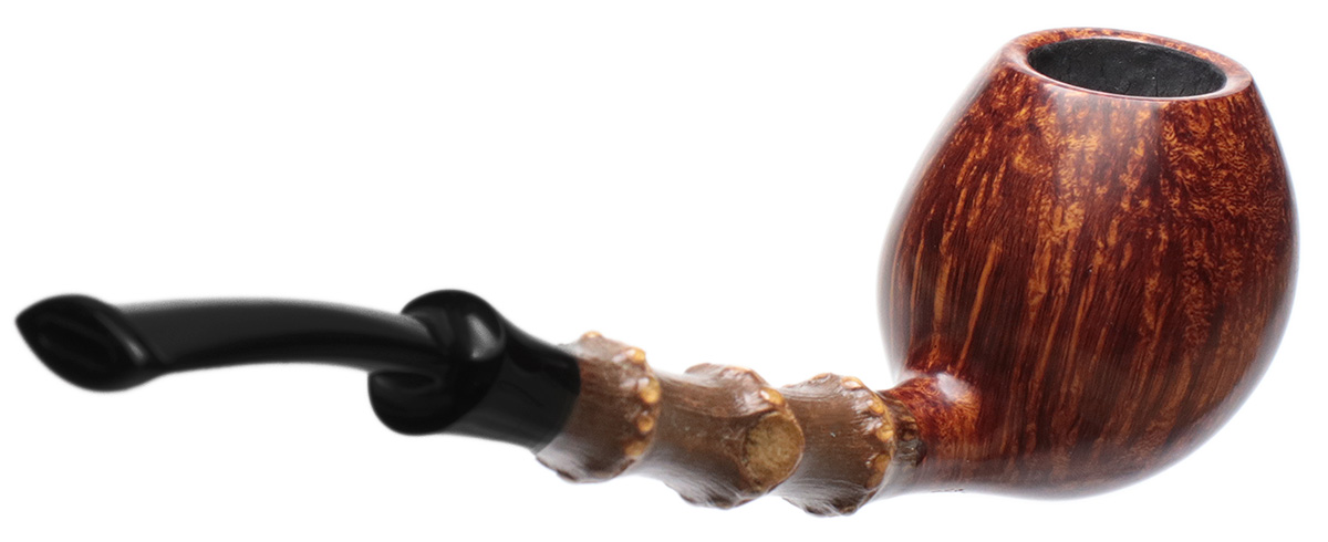 J. Alan Pipes Smooth Acorn with Bamboo (1719)