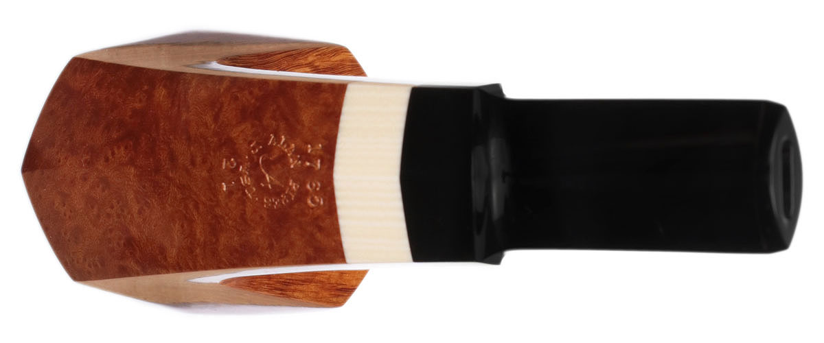 J. Alan Pipes Smooth Paneled Bent Dublin with Ivorite (1765)
