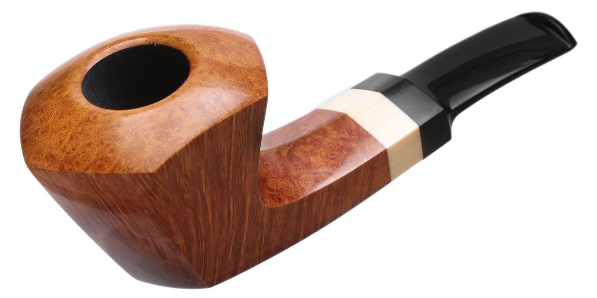 J. Alan Pipes Smooth Paneled Bent Dublin with Ivorite (1765)