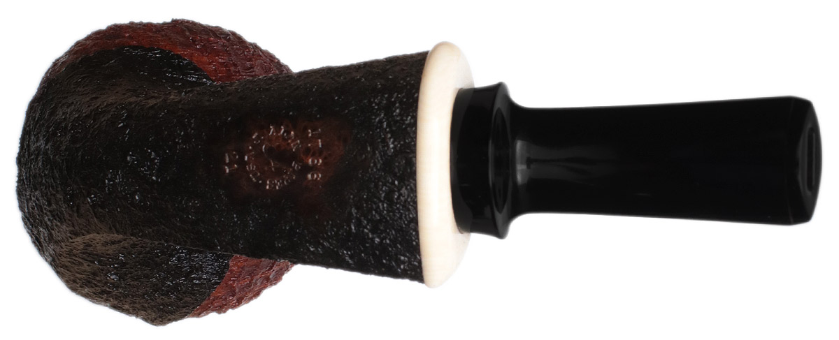 J. Alan Pipes Sandblasted Bent Apple with Ivorite (1766)