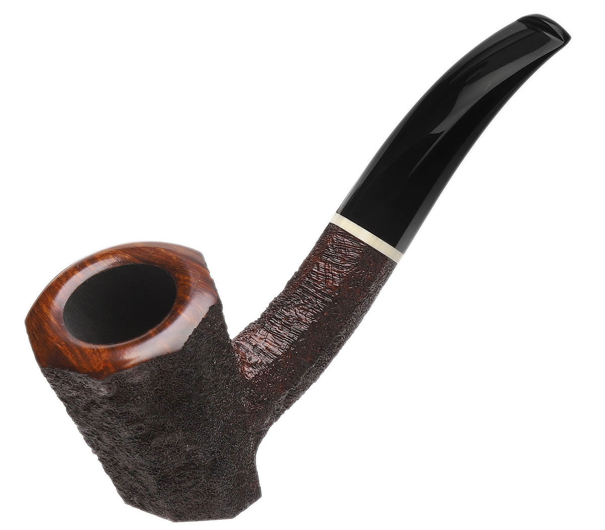 J. Alan Pipes Sandblasted Paneled Cherrywood with Ivorite (1817)