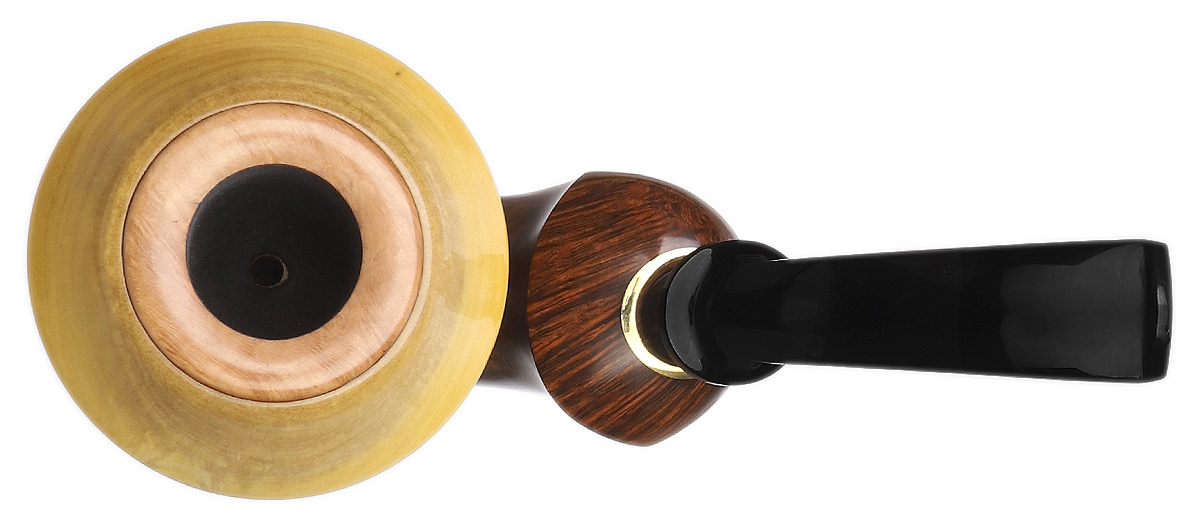 J. Alan Pipes Smooth Calabash with Boxwood (Wave) (1834)