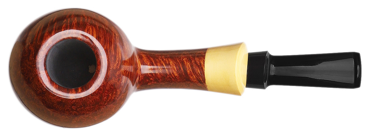 J. Alan Pipes Smooth Bent Ball with Boxwood (Wave) (1825)